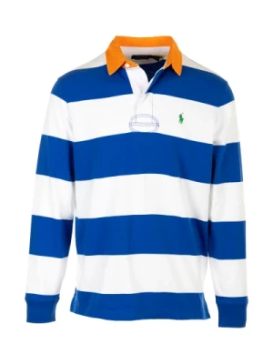 Niebieskie Koszulki z Długim Rękawem Rugby i Polos Ralph Lauren