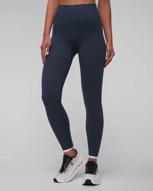 Niebieskie Leginsy Damskie The Upside Form Seamless 25in Midi Pant