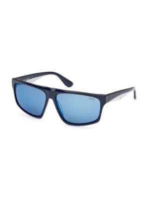 Niebieskie Lustro Okulary przeciwsłoneczne BMW
