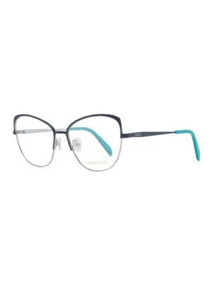 Niebieskie Okulary Optyczne Cat Eye Emilio Pucci
