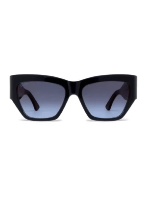 Niebieskie Okulary Przeciwsłoneczne Ct0435S 004 Styl Cartier