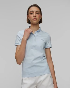 Niebieskie Polo Damskie Lacoste