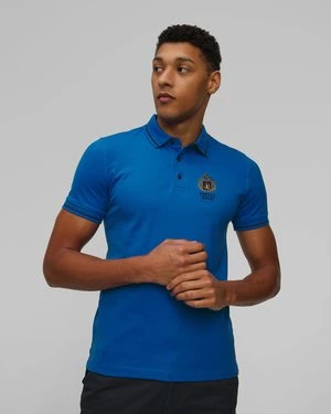 Niebieskie Polo Męskie Aeronautica Militare