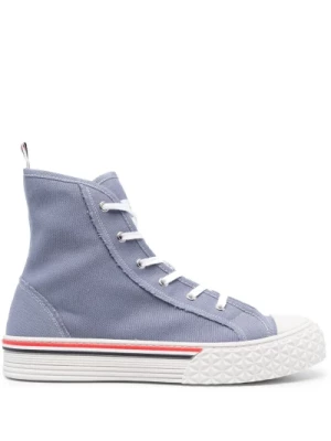 Niebieskie RWB-Stripe High-Top Sneakers Thom Browne