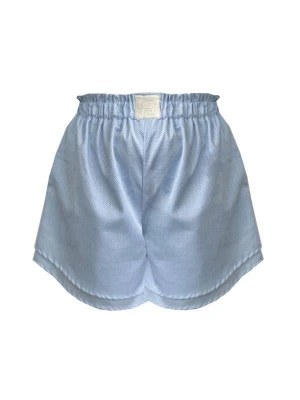 Niebieskie spodenki bokserskie damskie - Chambray LAIF
