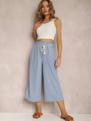 Niebieskie Spodnie Anastathe rosa