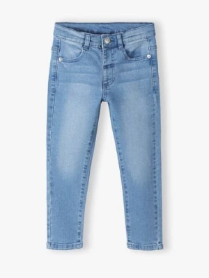 Niebieskie spodnie jeansowe slim dla dziecka - 5.10.15.
