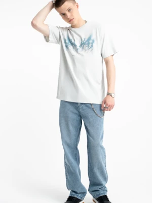 Niebieskie spodnie jeansowe REGULAR Reporter