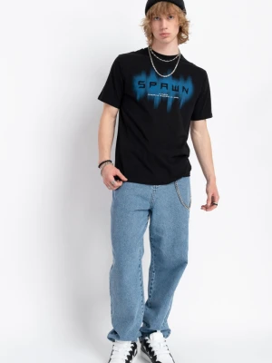 Niebieskie spodnie jeansowe o kroju BAGGY Reporter