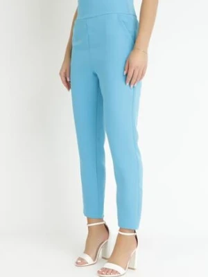 Niebieskie Spodnie Regular Boura new collection