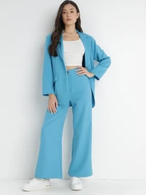 Niebieskie Spodnie Szerokie Antile lily rose