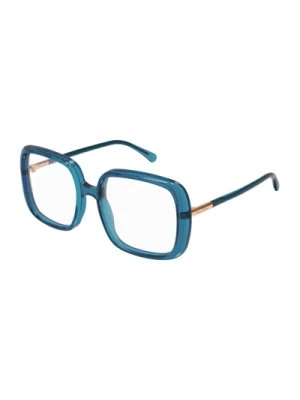 Niebieskie Ss23 Okulary Optyczne Damskie Pomellato