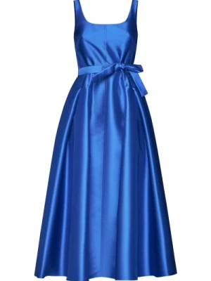 Niebieskie Sukienki z Wstążką Blanca Vita