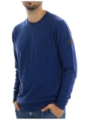 Niebieskie Swetry dla Mężczyzn Roy Roger's