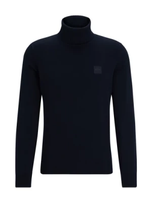 Niebieskie Swetry - Kolekcja Akiro Hugo Boss