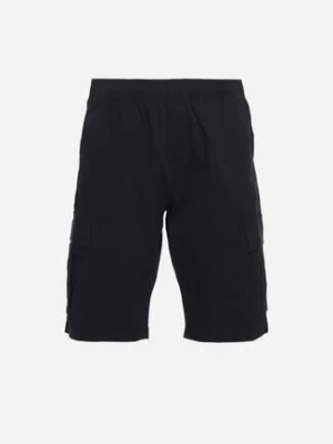 Niebieskie Szorty Cargo z Bawełny Vikiitori