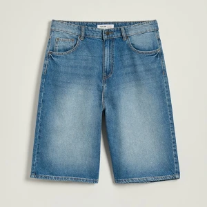 Niebieskie szorty jeansowe baggy fit House