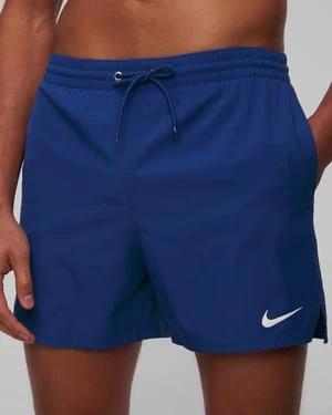 Niebieskie Szorty Kąpielowe Męskie Nike Swim Nike Solid 5"