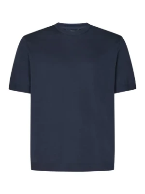 Niebieskie T-shirty i Pola dla mężczyzn Herno