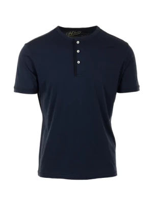 Niebieskie T-shirty i Polos Cester Jersey Bl'ker