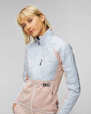 Niebiesko-beżowa kurtka hybrydowa damska Picture Organic Clothing Tehanie Primaloft