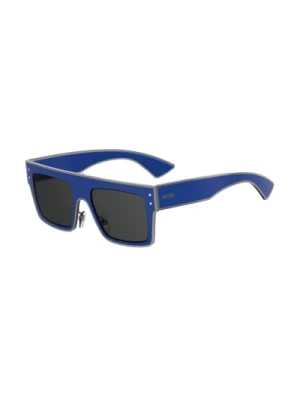 Niebiesko-Szare Okulary Przeciwsłoneczne Mos001/S-Pjp (Ir) Moschino