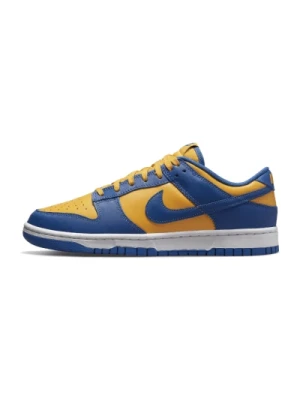 Niebiesko-Żółte Niskie Sneakersy Nike