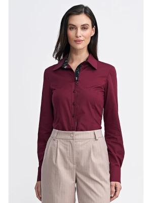Nife Bluzka w kolorze bordowym rozmiar: 40