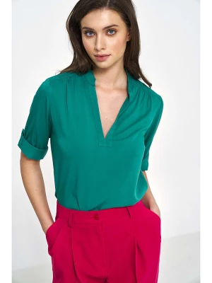 Nife Bluzka w kolorze zielonym rozmiar: 42