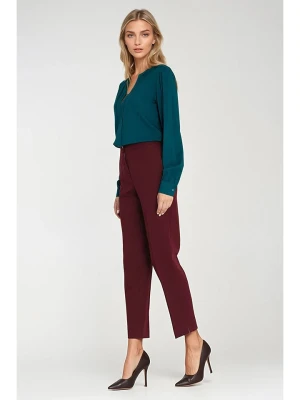 Nife Spodnie w kolorze czerwonym rozmiar: 40