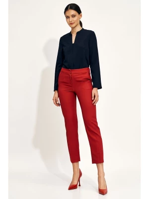 Nife Spodnie w kolorze czerwonym rozmiar: 36