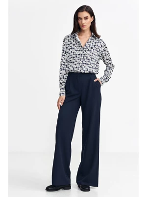 Nife Spodnie w kolorze granatowym rozmiar: 42