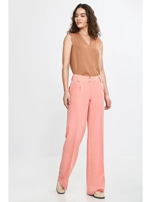 Nife Spodnie w kolorze łososiowym rozmiar: 42