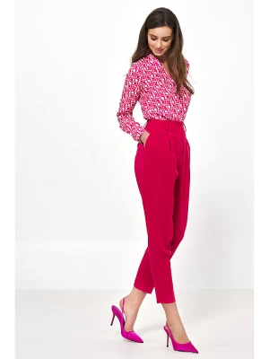 Nife Spodnie w kolorze różowym rozmiar: 40