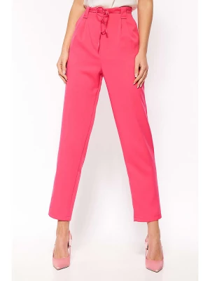 Nife Spodnie w kolorze różowym rozmiar: 40