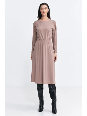 Nife Sukienka w kolorze beżowym rozmiar: 42