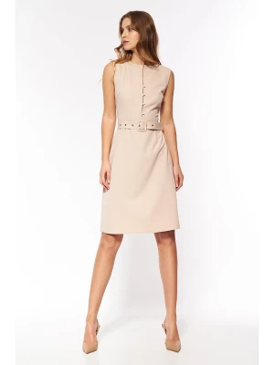 Nife Sukienka w kolorze beżowym rozmiar: 42