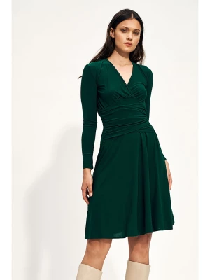 Nife Sukienka w kolorze ciemnozielonym rozmiar: 42