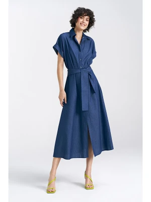 Nife Sukienka w kolorze granatowym rozmiar: 36/38