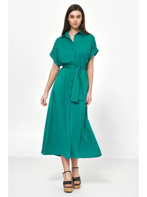 Nife Sukienka w kolorze zielonym rozmiar: 40/42