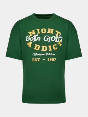 Night Addict T-Shirt MTS-NA149ESTER Zielony Regular Fit