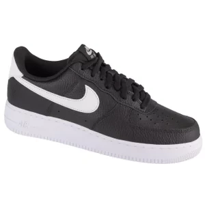 Nike Air Force 1 07 CT2302-002, Męskie, Czarne, buty sneakers, skóra licowa, rozmiar: 47