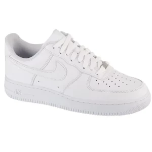 Nike Air Force 1 07 DD8959-100, Damskie, Białe, buty sneakers, skóra licowa, rozmiar: 36