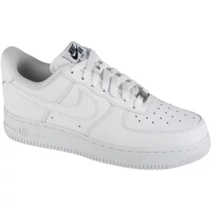 Nike Air Force 1 07 DX5883-100, Damskie, Białe, buty sneakers, skóra licowa, rozmiar: 38