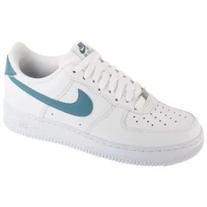 Nike Air Force 1 07 FJ4146-114, Męskie, Białe, buty sneakers, skóra licowa, rozmiar: 40,5