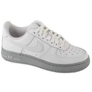 Nike Air Force 1 '07 HV6418-100, Męskie, Białe, buty sneakers, skóra naturalna, rozmiar: 36