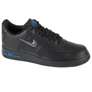 Zdjęcie produktu Nike Air Force 1 Low Jewel CT3438-002, Męskie, Czarne, buty sneakers, skóra licowa, rozmiar: 47