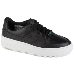 Nike Air Force 1 Sage Low AR5339-002, Damskie, Czarne, buty sneakers, skóra licowa, rozmiar: 36