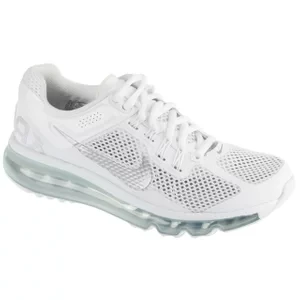 Nike Air Max 2013 GS 555426-101, Dla chłopca, Białe, buty sneakers, syntetyk, rozmiar: 36
