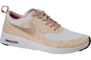 Nike Air Max Thea Print GS 834320-100, Dla dziewczynki, Beżowe, buty sneakers, tkanina, rozmiar: 36